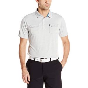NWOT PUMA Mens Tailored Double Pocket Golf Polo